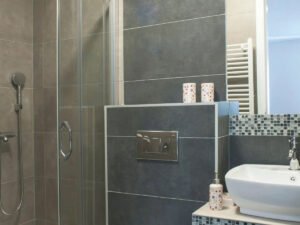 Πλακάκια για μικρό μπάνιο. Μονόχρωμα ή με σχέδια; Μικρά ή μεγάλα;